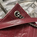 Borsa shopping NIKI in pelle vintage 577999 33x27x11cm