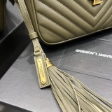 Camera bag LOU in pelle  761554- 520534 23x16x6cm