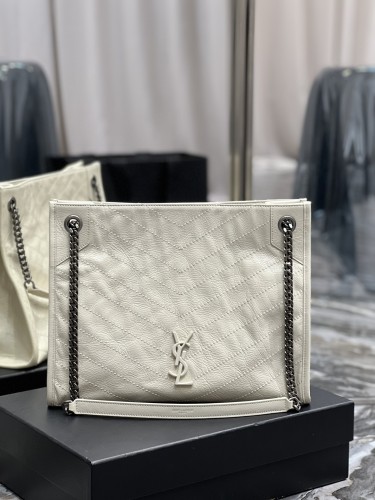 Borsa shopping NIKI in pelle vintage 577999 33x27x11cm