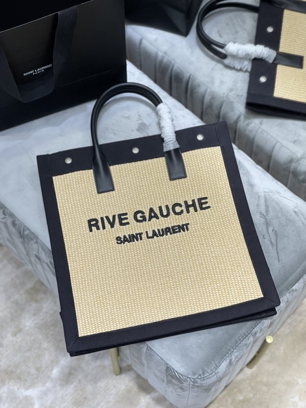 Rive Gauche Tote Bag 631682 632539 38x39x17cm
