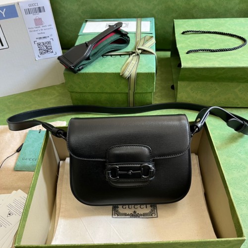 Borsa a spalla Gucci Horsebit 1955 misura piccola Modello 726226