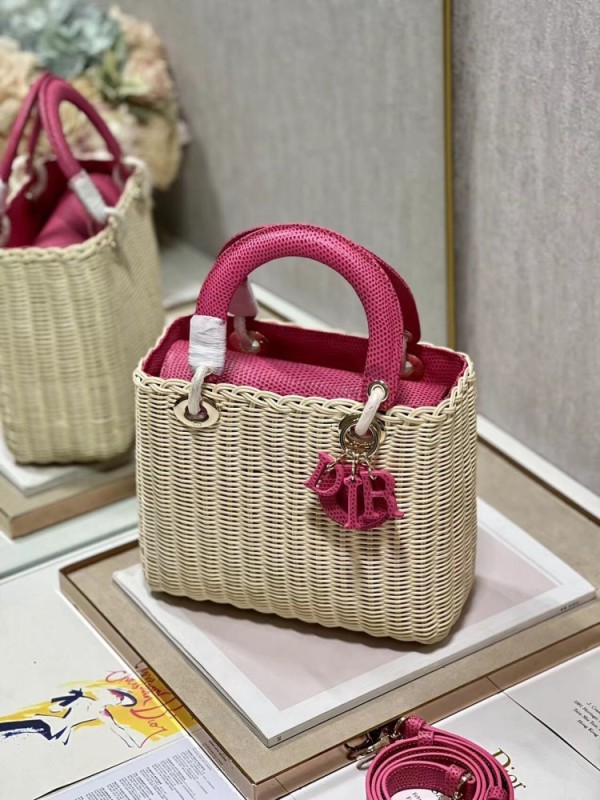 Dior M9989 Wicker 24x20x11cm