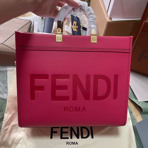 Fendi 1250 Alcantara 40x35x20cm