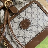 ZAINO CON INCROCIO GG Stile ‎674147 26,5x30x13cm 