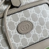 ZAINO CON INCROCIO GG Stile ‎674147 26,5x30x13cm 