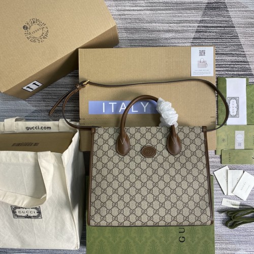 BORSA SHOPPING CON MOTIVO GG MISURA PICCOLA Stile ‎659983  