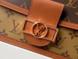Portafoglio Dauphine con catenella M68746 18.5 x 12 x 5 cm