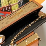 Portafoglio Dauphine con catenella M68746 18.5 x 12 x 5 cm