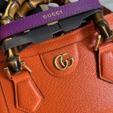 Mini borsa shopping Gucci Diana Modello 702732