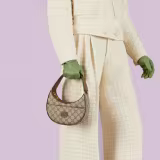 Mini borsa a mezzaluna GG Modello 726843