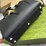 Borsa shopping Jackie 1961 misura piccola in pelle naturale a grana piena Modello 727810