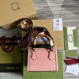 Mini borsa shopping Gucci Diana Modello 702732