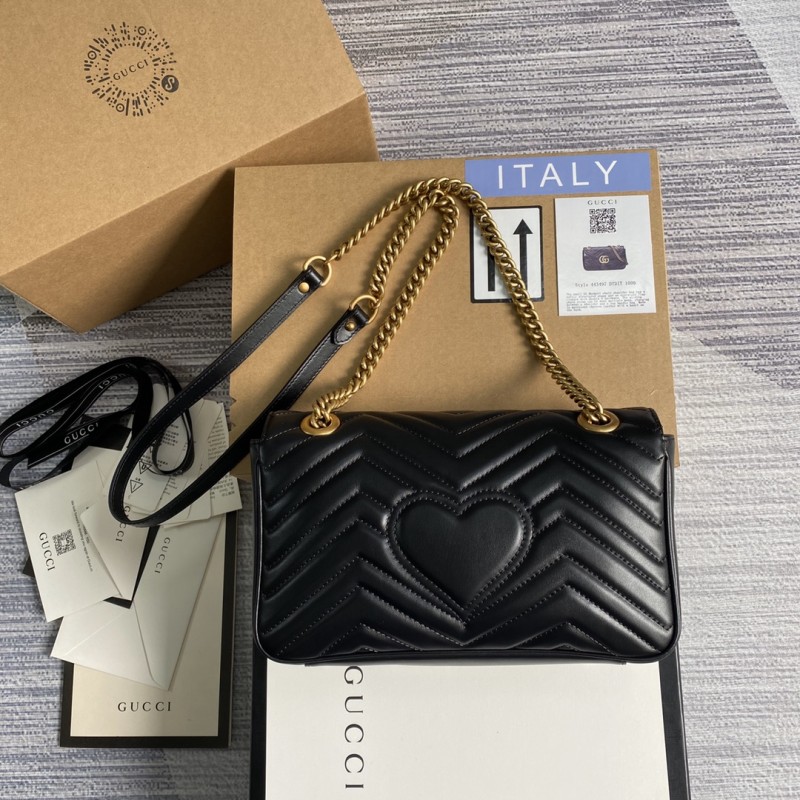 Borsa a spalla GG Marmont misura piccola Modello 443497 / 446744