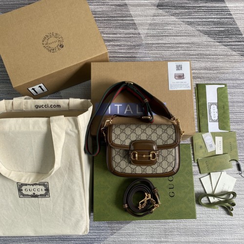 Mini borsa Gucci Horsebit 1955 Modello 675801 / 658574