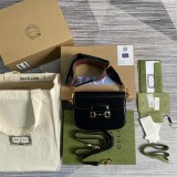 Mini borsa Gucci Horsebit 1955 Modello 675801 / 658574