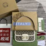 Borsa a spalla Gucci Horsebit 1955 Modello 735178