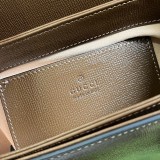 Mini borsa rotonda Gucci Horsebit 1955 Modello 760191
