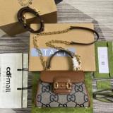 Mini borsa Gucci Horsebit 1955 Modello 703848