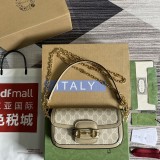 Borsa a spalla Gucci Horsebit 1955 Modello 735178