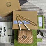 Mini borsa a spalla Gucci Deco Modello 741457