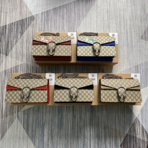Borsa a spalla Dionysus GG misura piccola Modello 400249 / 499623