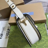 Mini borsa rotonda Gucci Horsebit 1955 Modello 760191