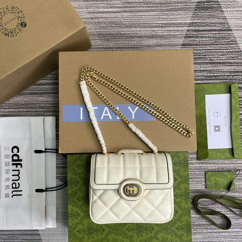 Mini borsa a spalla Gucci Deco Modello 741457
