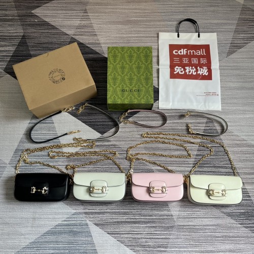 Borsa a spalla Gucci Horsebit 1955 misura piccola Modello 735178