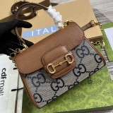 Mini borsa Gucci Horsebit 1955 Modello 703848