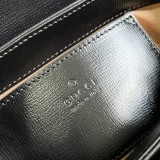 Mini borsa rotonda Gucci Horsebit 1955 Modello 760191