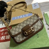 Borsa a spalla Gucci Horsebit 1955 Modello 735178