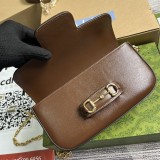Borsa a spalla Gucci Horsebit 1955 Modello 735178