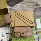 Mini borsa GG Marmont Modello 768293 (Portacarte incluso)