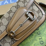 Mini borsa a spalla Gucci Horsebit 1955 Modello 774209