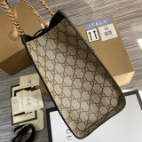 Borsa a spalla Padlock GG misura media Modello 479197