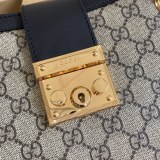 Borsa a spalla Padlock GG misura media Modello 479197