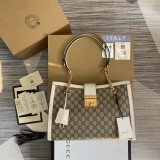 Borsa a spalla Padlock GG misura media Modello 479197