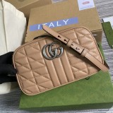 Borsa a spalla GG Marmont matelassé misura piccola Modello 447632