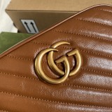 Borsa a spalla GG Marmont matelassé misura piccola Modello 447632