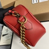 Borsa a spalla GG Marmont matelassé misura piccola Modello 447632
