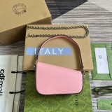 Mini borsa a spalla Gucci Horsebit 1955 Modello 774209