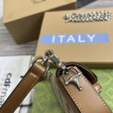 Mini borsa a spalla Gucci Horsebit 1955 Modello 774209