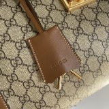 Borsa a spalla Padlock GG misura media Modello 479197