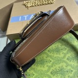 Mini borsa a spalla Gucci Horsebit 1955 Modello 774209
