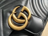 Mini borsa shopping GG Marmont in pelle matelassé Modello 739682