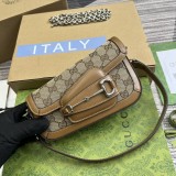 Mini borsa a spalla Gucci Horsebit 1955 Modello 774209