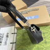 Mini borsa a spalla Gucci Horsebit 1955 Modello 774209