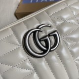 Borsa a spalla GG Marmont matelassé misura piccola Modello 447632