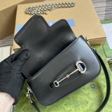 Mini borsa a spalla Gucci Horsebit 1955 Modello 774209