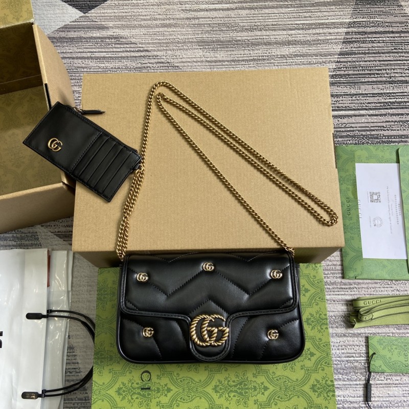Mini borsa GG Marmont Modello 768293 (Portacarte incluso)